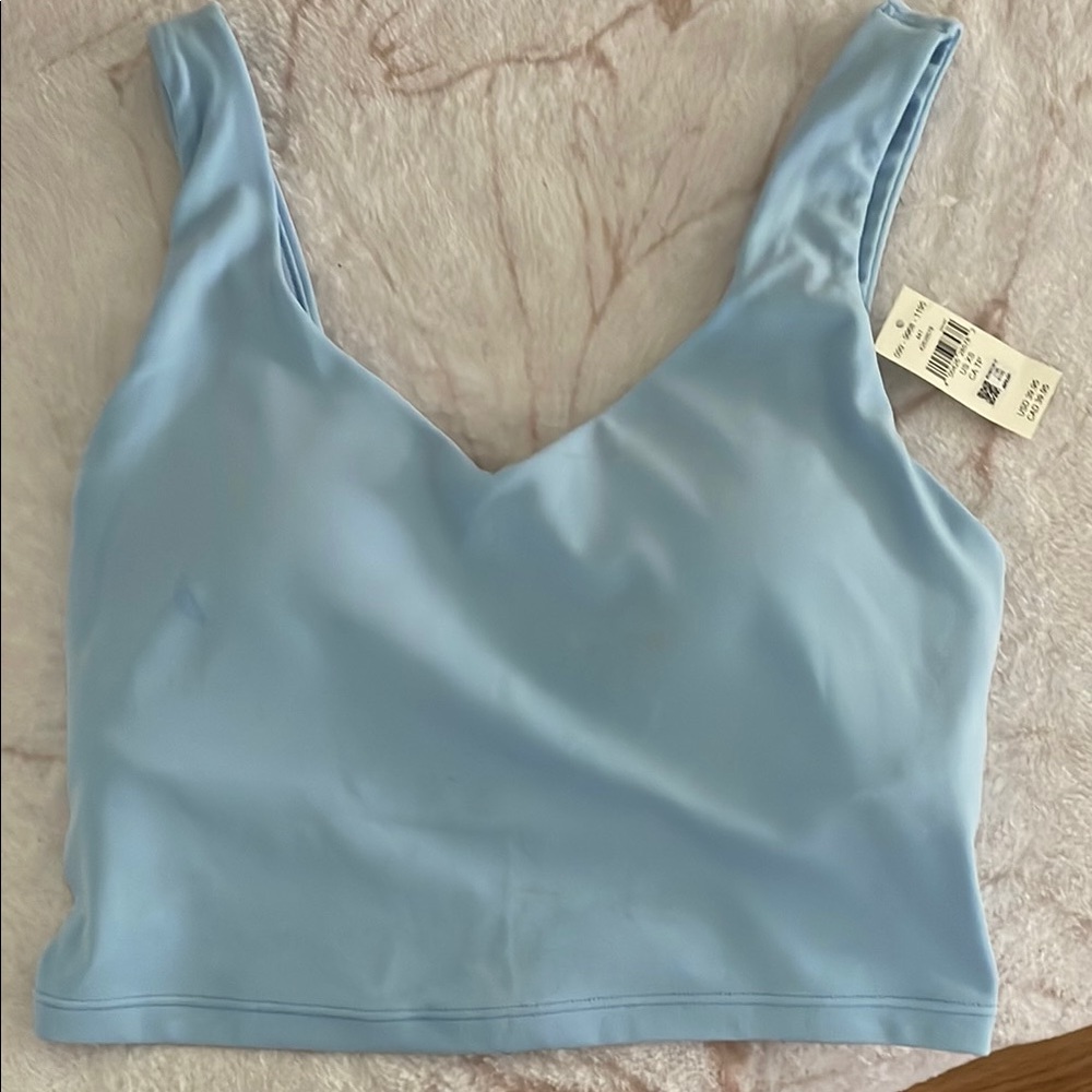 Aerie Light Blue Crop Top